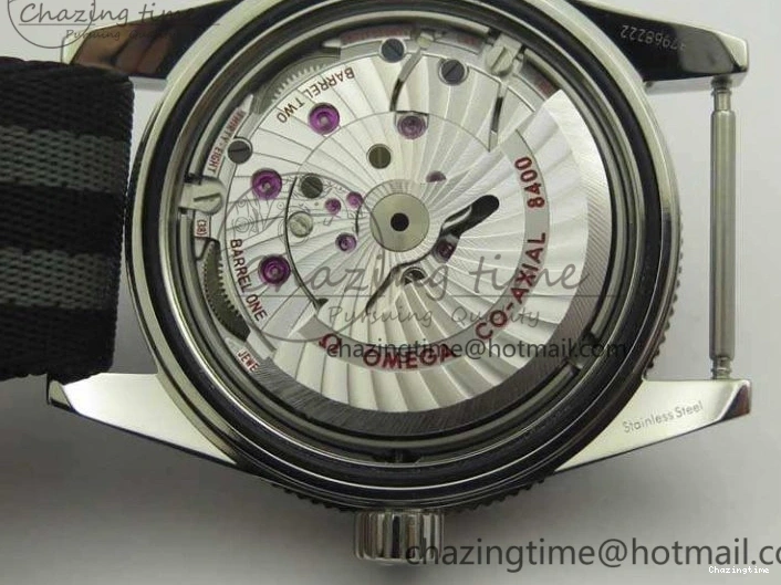 0131 EasyCare Seamaster 300 “Spectre” Limited Edition VSF 1:1 Best Edition On “007” Nato Strap A8400 Super Clone 8075